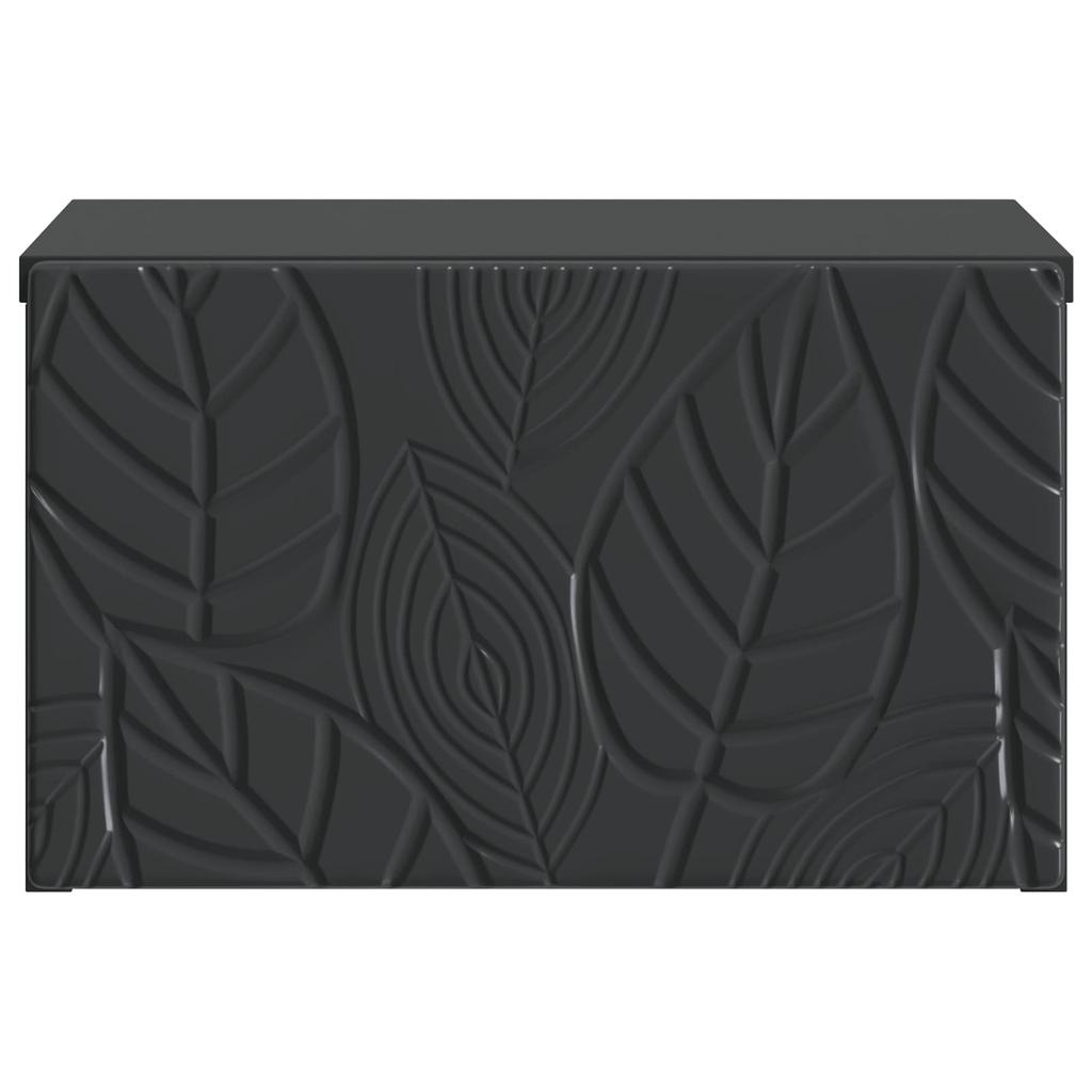 Wall Mounted Side Table Black 34.5 x 33 x 20 cm