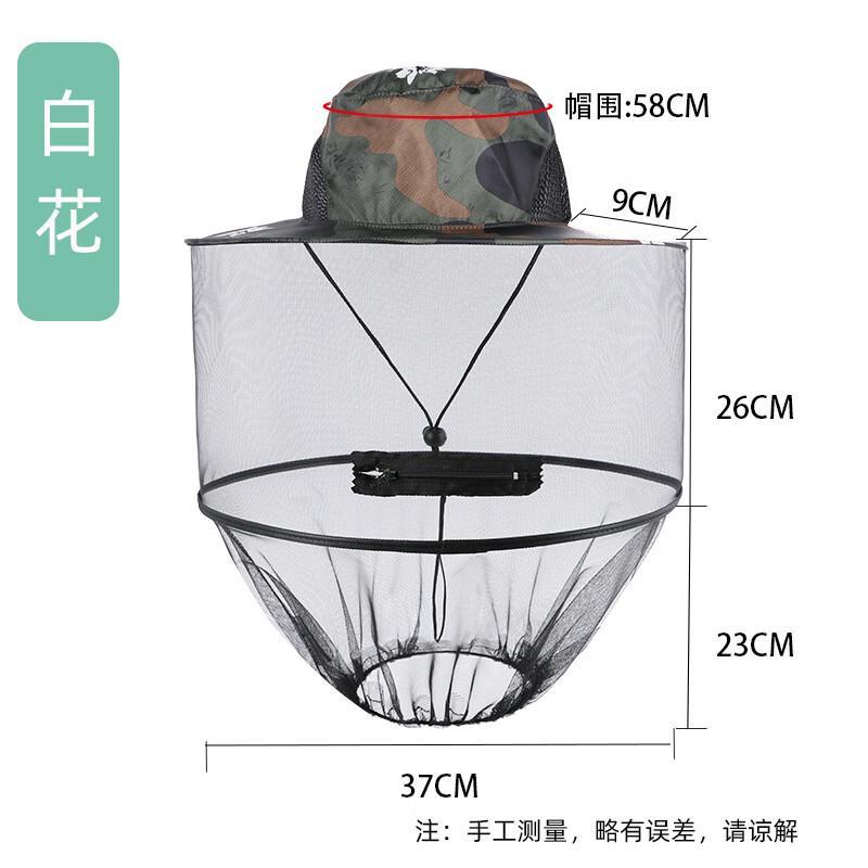 BinFu Outdoor Anti-Mosquito & UV Protection Fishing Hat