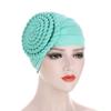 two-color trendy India turban bonnet arab wrap head scarf ready to wear hijab hat muslim headdress woman Inner hijab caps