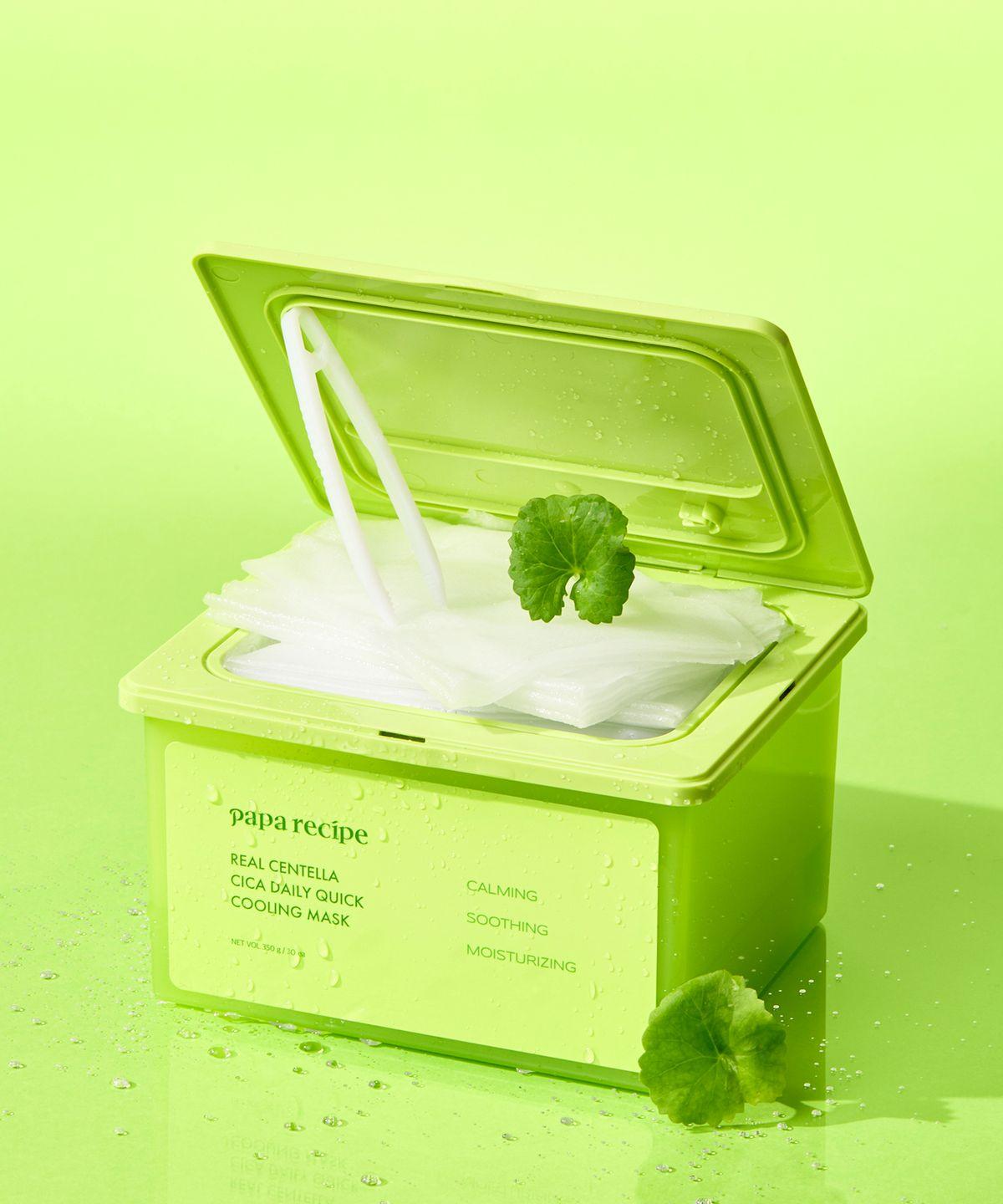 Real Centella Cica Daily Quick Cooling Mask Pack (30 Sheets)
