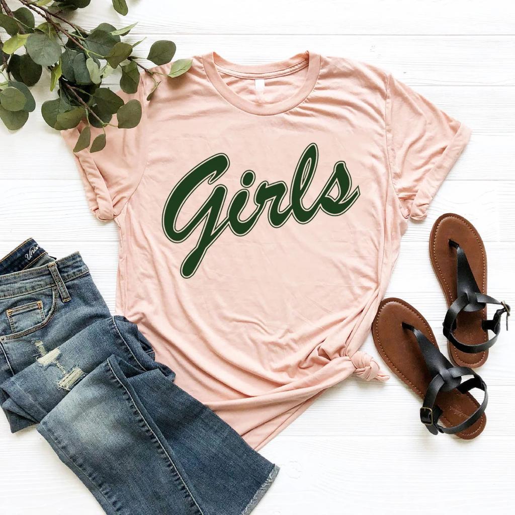 Girls T-Shirt Rachel Green Monica Geller Squad Friends Shirt Women Graphic T Shirts Short Sleeve Tops