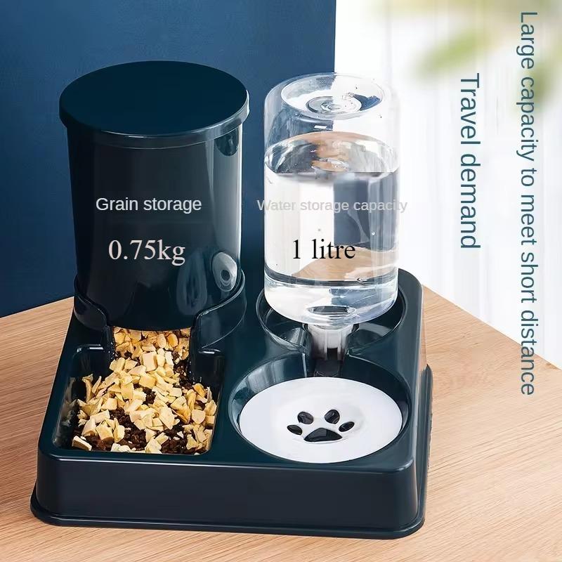 Bol pentru pisici Bol dublu Bol de băut automat pentru mâncare Bol pentru băutură pentru pisici Mâncare pentru pisici Bol pentru câini Bol pentru câini Hrănitor integrat pentru animale de companie