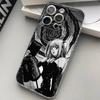 Misa anime D-Death N-Note Clear Silicone Soft TPU Phone Case For iphone 17 16 15 14 Plus 13 12 Mini 11 Pro Max Shell Capa