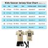 Kids Lamine Yamal 25/26 FC Barcelona No. 10 Jersey Breathable Polyester Yellow Youth Soccer Kit