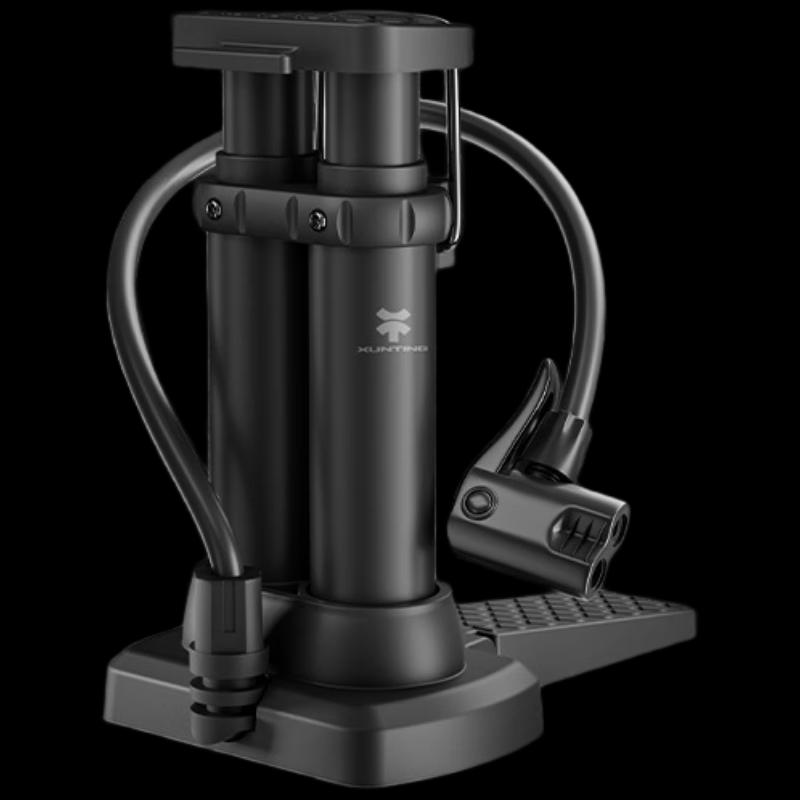 

Lishi 150PSI Dual Pump Bicycle Foot Pump 14.5*10.5*20