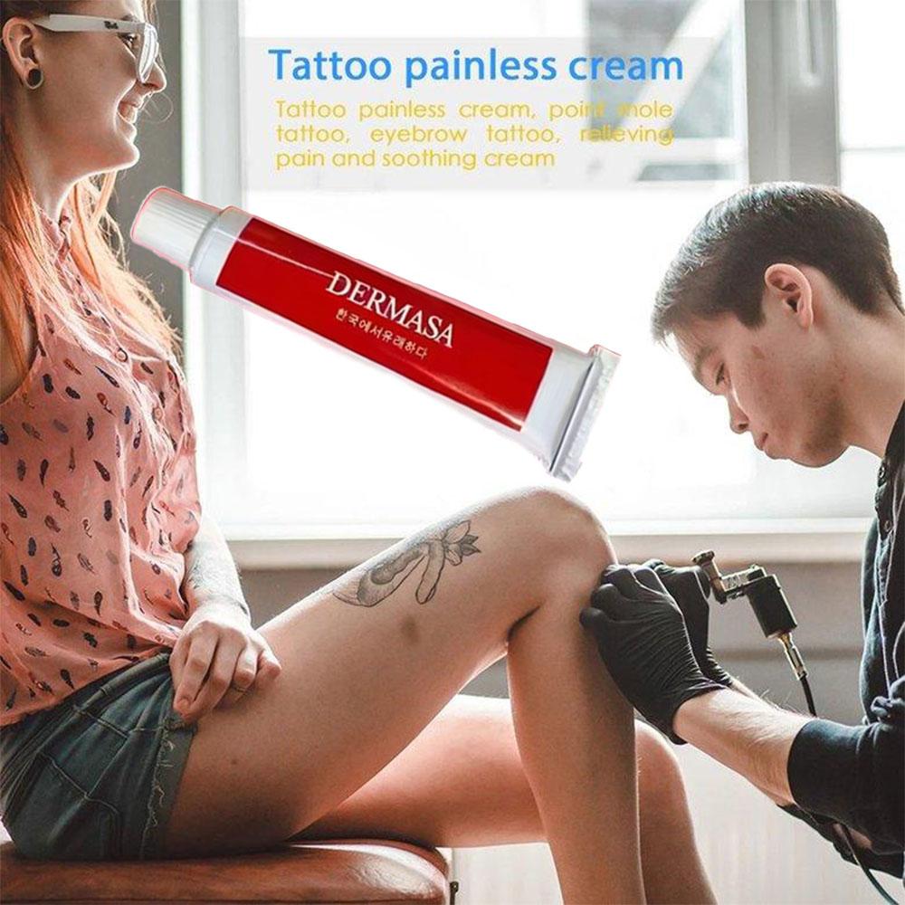 10g Tatuaż Znieczulający Szybko odrętwiający krem DERMASA Semi Permanent