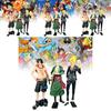 Unique Pvc Anime Character Models Featuring Confident Zoro Ace And Sanji Figures