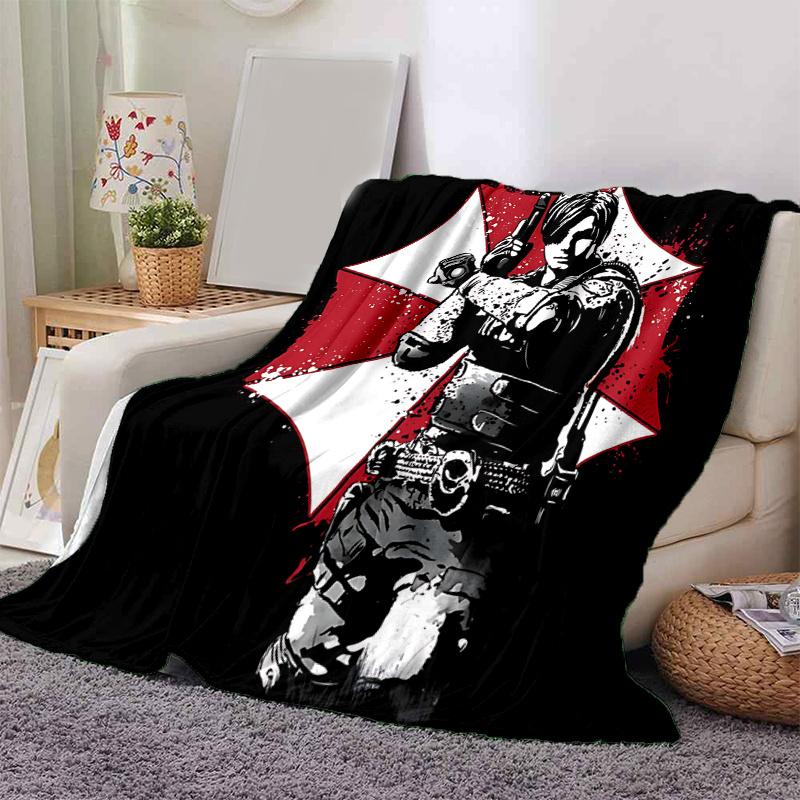 

1pc Red and Black Tiger Blanket Soft Throw for Room Decor, Perfect Gift for and , Living Room .K075 80x120cm