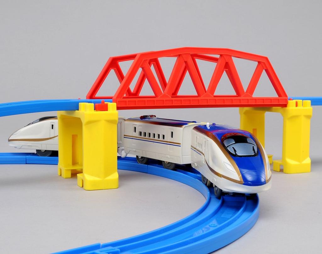 Plarail E7 Series Hokuriku Shinkansen Shinkansen Rail Set Three-dimensional