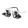 Aokewen Eyeglass-Style Binocular Magnifier with LED