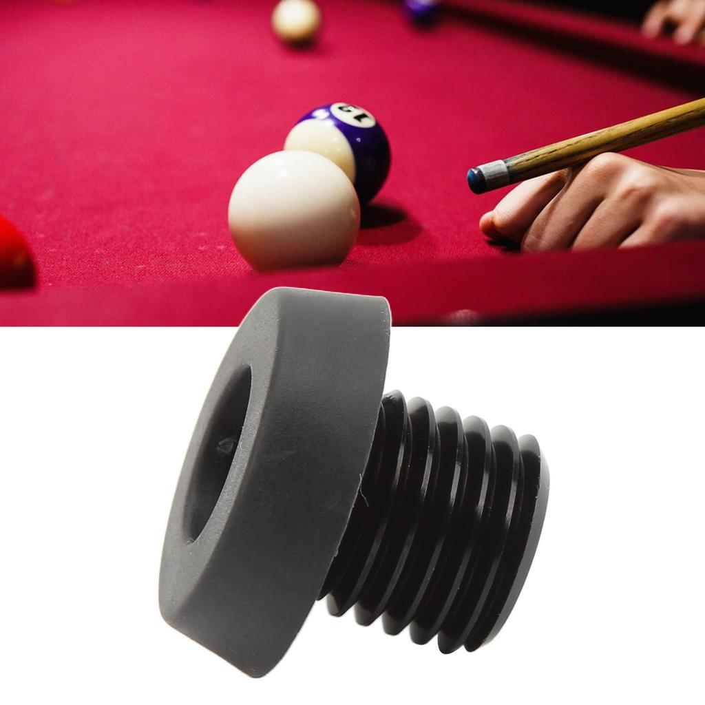 Billiard Cue Rubber Bumper Bat Connection Extension Made of Aluminum