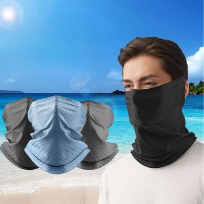 UV-Schutz Fahrradmaske Atmungsaktives Eis Seiden Nackenwärmer Gesichtsmaske Outdoor Sport Angeln Laufen Wandern Motorrad Gesichtsmaske