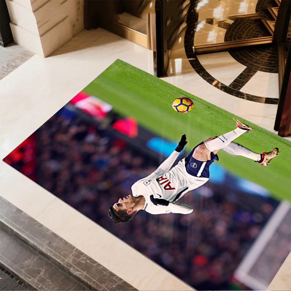 Tottenham Player Action Floor Mat Design for Kitchen Foyer Entryway Living Rooms Antislip Carpet Decorate Offices Perfect Birthday/Christmas Gift Idea