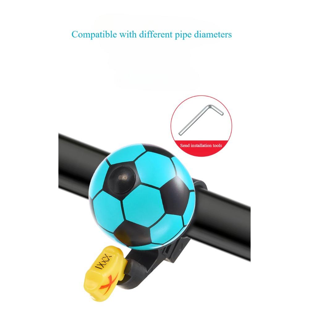 Bicycle Bell, Mountain Bike, Children's Balance Bike, Super Loud Universal Football Bike Bell Horn Riding Equipment Accessories