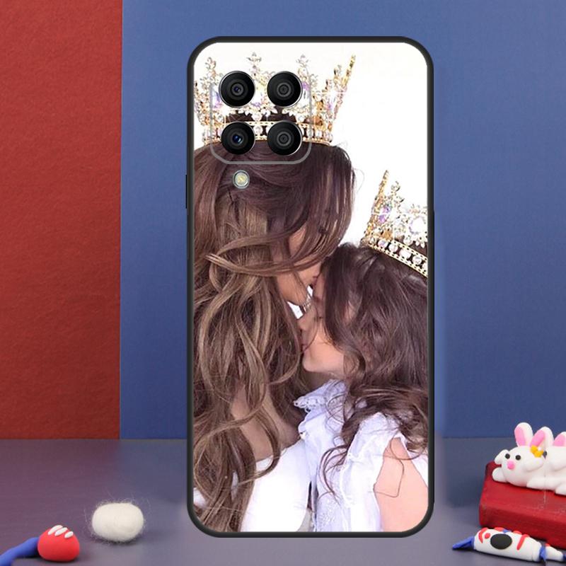 Beautiful Mother Daughter Son Case For Samsung Galaxy M16 M06 M36 M56 M15 M11 M31 M21 M53 M13 M32 M52 M35 M55 M14 M34 M54