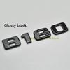 3D Letters B180 B200 B220 B250 B260 B200d ABS Emblem for W246 W247 W242 Car Trunk Rear Sticker