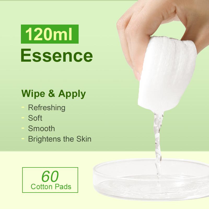 Exfoliační pleťové tamponky s kyselinou salicylovou Léčba akné Hloubkové čištění obličeje Hydratační tonizační tamponky Péče o pleť Krása Zdraví