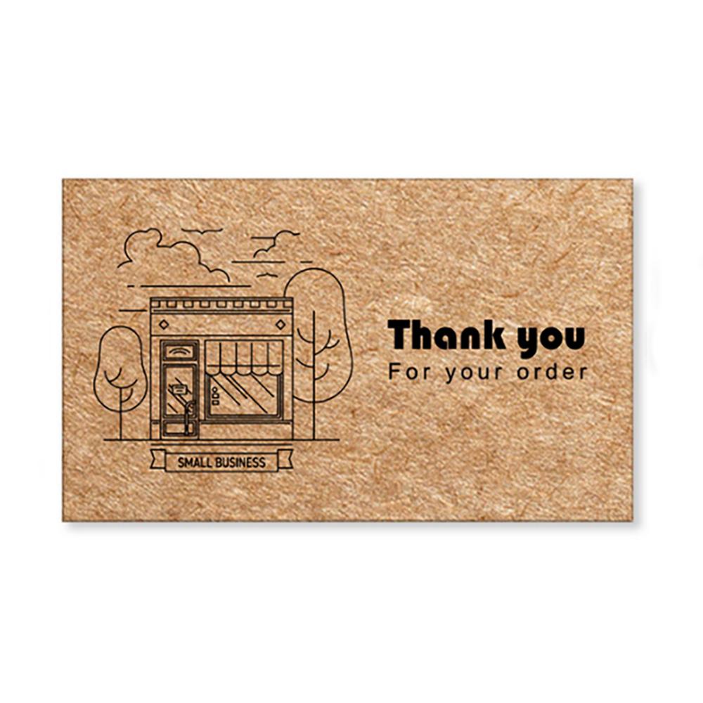 Bursdag tilpasset postkort Takk Kraft Paper Graduation X101