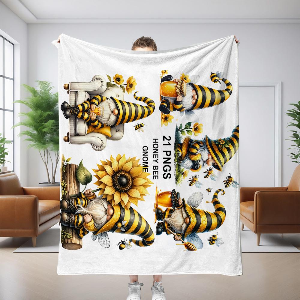 Halloween decorations Printed Blanket for Sofa Bed Travel Camping Living Room Office Conditioning Blanket for All Seasons Gifts