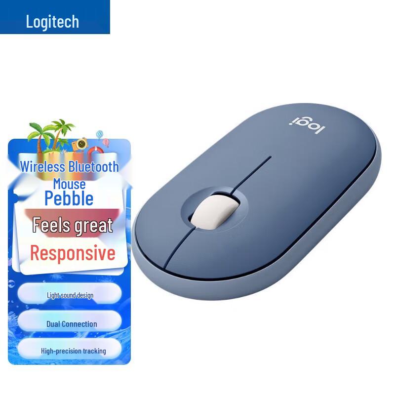 Logitech Pebble Wireless Silent Mouse