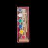 18Cm Unfinished Wooden Nutcracker Blank Soldier Doll With Paint Brush Pigment Diy Painting Craft For Christmas Home Decoration