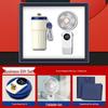 Shangqi 316 Digital Display Coffee Mug & Fan Gift Set