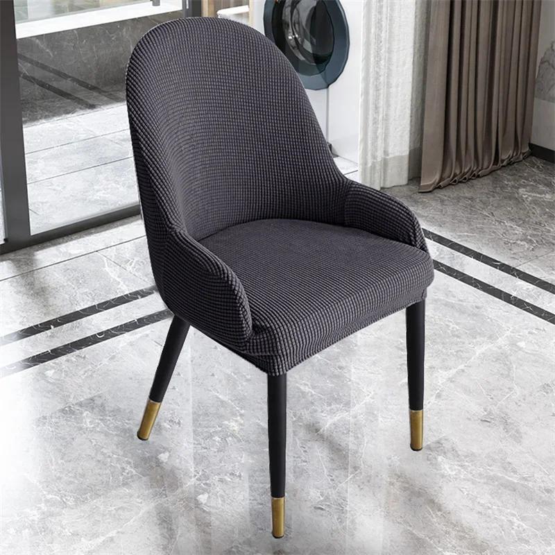 

Флисовые чехлы для полукруглых кресел, эластичные чехлы для обеденных стульев, чехлы для офисных стульев, чехлы для сидений, для кухни, свадьбы, банкета