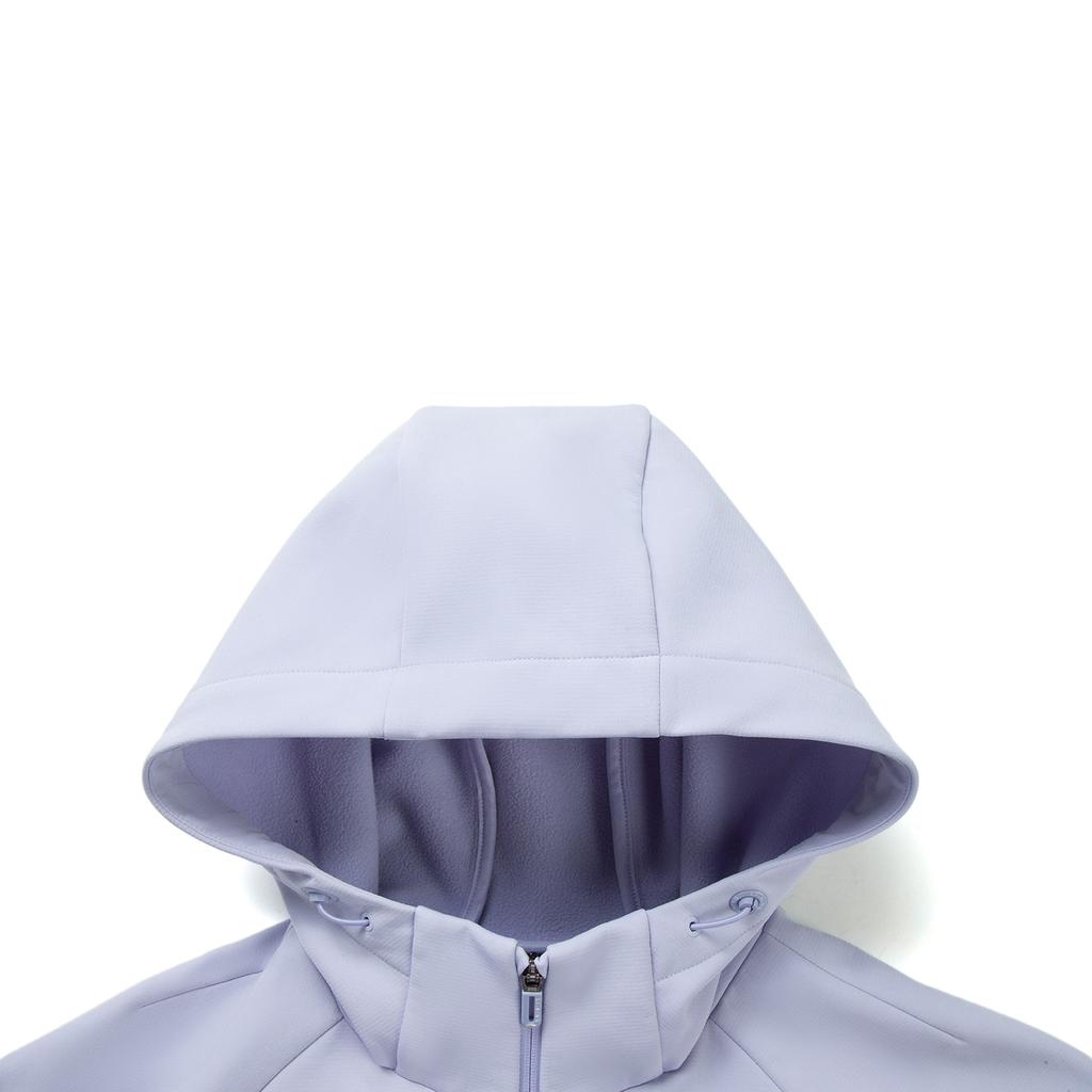 Li Ning Fitness Series Water-Resistant Warm Loose Hooded Windbreaker Women Outerwear AFDVB70-2
