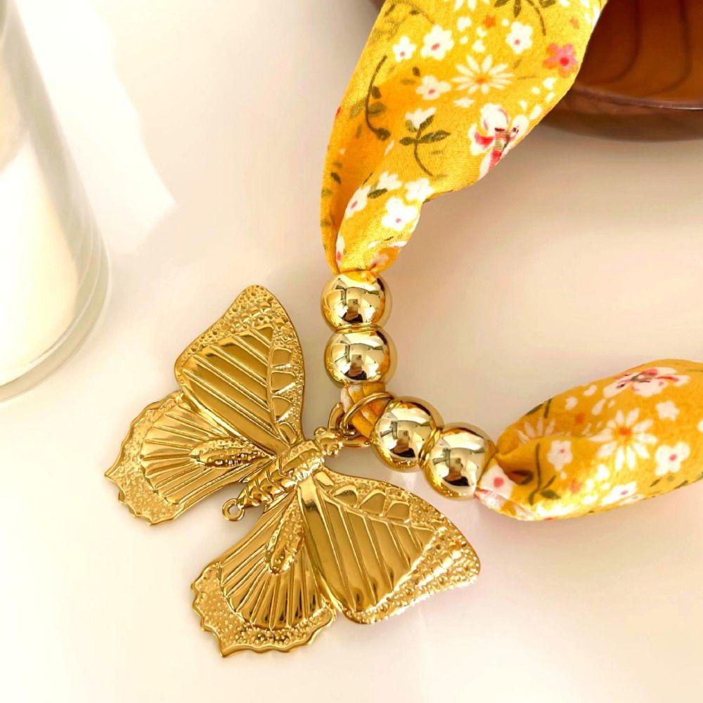 Flower Beach Ocean Series Necklace Conch Dopamine Necklace Cloth Wrap Scarf Chain Necklace  Male