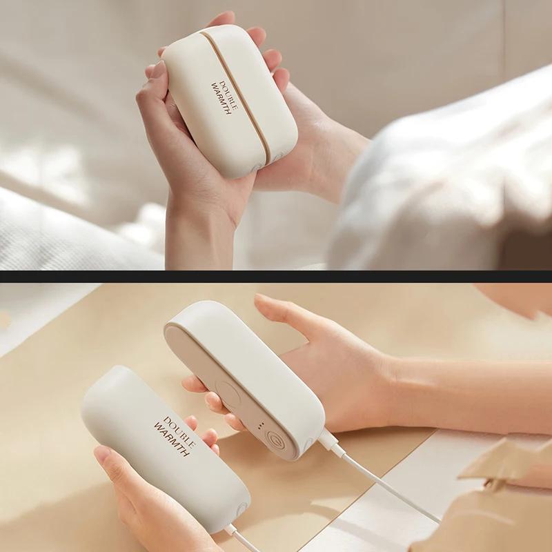 Youpin Hand Warmers Magnetyczne Akumulatorowe Elektryczne Przenośne Ogrzewacze Do Rąk Szybkie Nagrzewanie Kompaktowy Kieszonkowy Ogrzewacz Prezenty Technologiczne