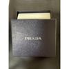 Good Condition PRADA Saffiano Bifold Wallet 1MV204 Beige Box/Card