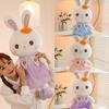 Cute Sweetheart Rabbit Plush Toy Stuffed Bunny Doll For Girls