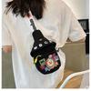 New Children and Girls Parent-child Bag Fashion Cartoon Cute Cartoon Printed Breast Bag Travel Play Portable Bag