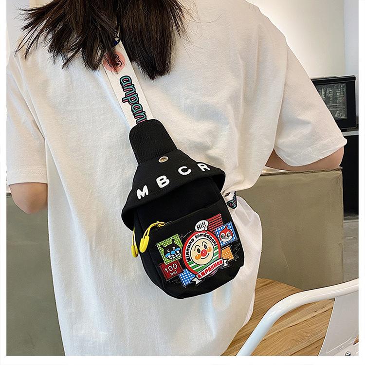New Children and Girls Parent-child Bag Fashion Cartoon Cute Cartoon Printed Breast Bag Travel Play Portable Bag