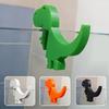 Dinosaur Bathroom Storage Rack Bathroom Door Clip Hook Portable Shower Hook Multifunctional For Towel, Cloth Hanging Hooks