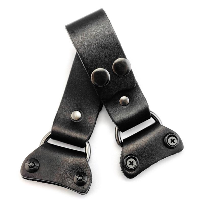 Premium Leder Messerscheiden Gürtelclip Outdoor Gürtel Paddles Halter für professionelles Werkzeugtragen