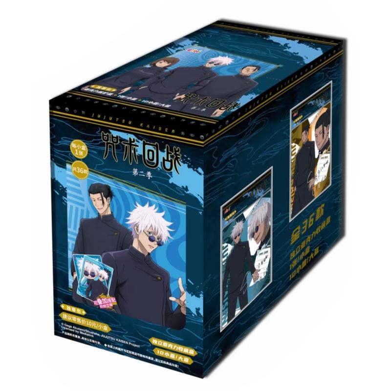 Neu in Originalverpackung Jujutsu Kaisen Zeichentrickfiguren Sammlung Hobbykarten Gojo Satoru Shoko Suguru Nobara Geschenk für Kinder
