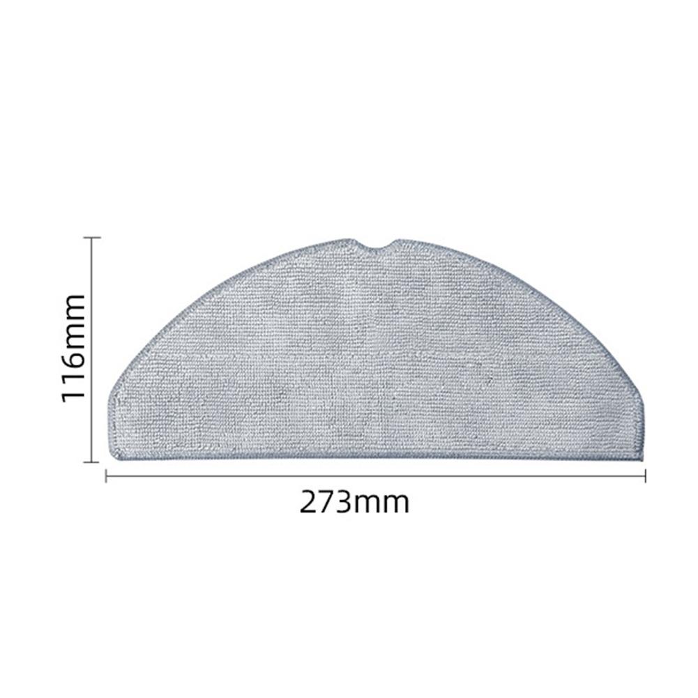 Mop Cloths for Vyzzle D10 Robotic Vacuum Cleaner Easy Installation 4 or 10 Pack