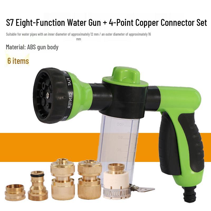 Mosiężna dysza i szczotka do mycia samochodu pod wysokim ciśnieniem