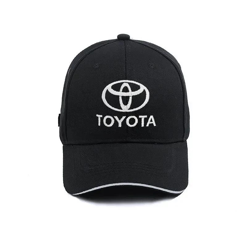 Unisex Baseball Caps Outdoor Adjustable Casual Hat Sunscreen Hat For Toyota Chr Corolla Yaris Rav4 E150 E120 Land Cruiser 200