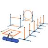 Agility Set Dogs 7 Piece Agility Equipment For Dog Training Plug In Hurdle Set For Games Training