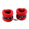 Adjustable Plush Handcuffs - Fetish Hand Shackles BDSM Binding Toys SM Restraints Exotic Bondage Cuffs Adult Game for Women