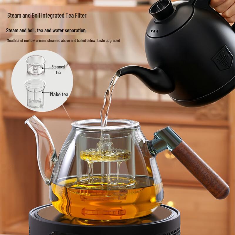 Xidomi High Borosilicate Glass Teapot