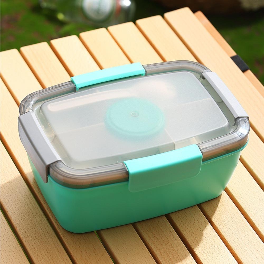 Leak Proof Lunch Box 2000ML Salad Box Tableware Food Storage Container  Microwave Safe