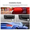 Car reversing rearview camera 4-pin high-definition color image video night vision 170-degree wide-angle camera