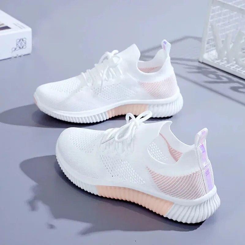 Ccise Women s Flats with Breathable Mesh Upper and Soft Sole 35