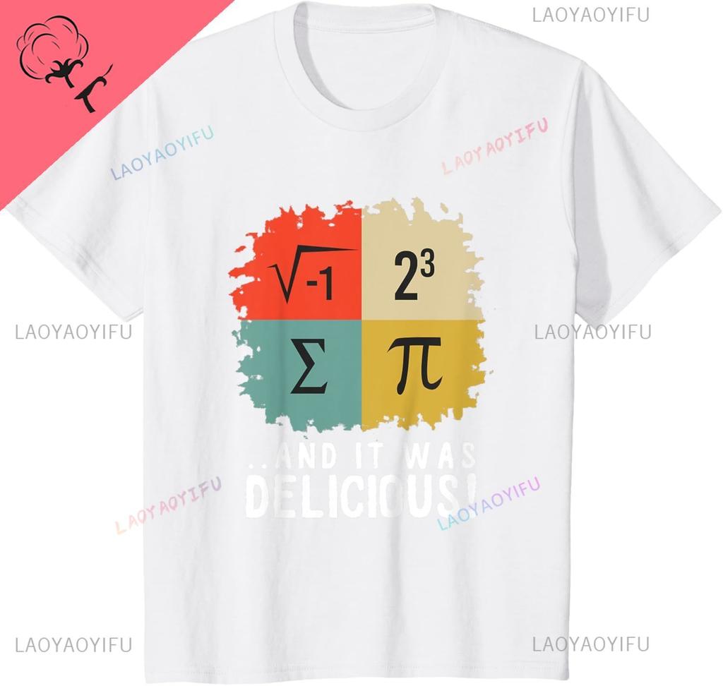 Koszulka Matematyka Śmieszne Równanie Algebraiczne Kocham Matematykę Oddychająca i Wygodna Koszulka Męska Harajuku dla Pary Camisas