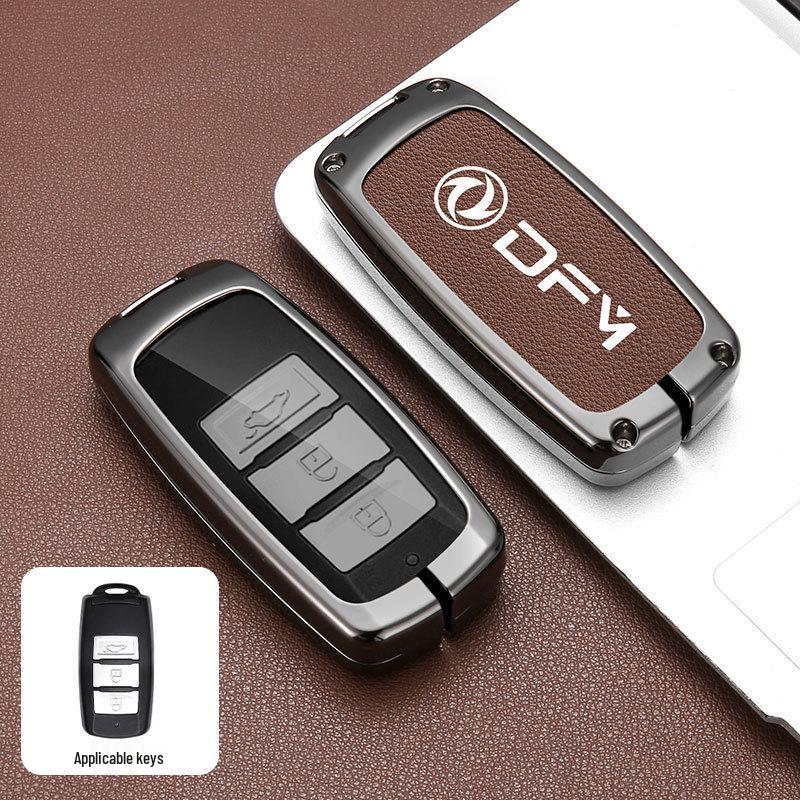 

Key Case for Dongfeng Fengxing Models: Jingyi X5, X6, X3, S500, M3, SX6 - Metal Buckle Design