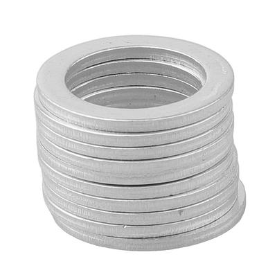 For MERCEDES Aluminum Oil Drain Washers As Shown In The Figure Prevent Oil Leaks Effectively High-grade Aluminum Material