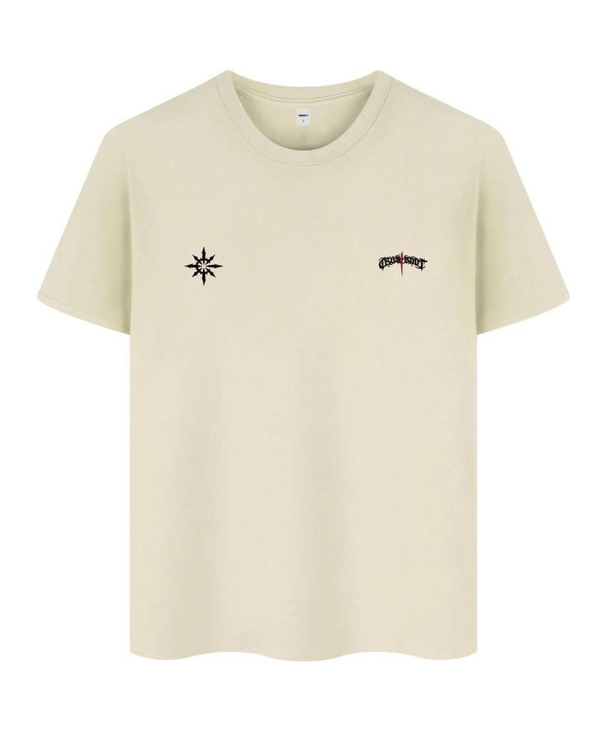 Keuloseudas Black Mark Short Sleeve T-Shirt 10 Colors [Crse_9102] (A Type)